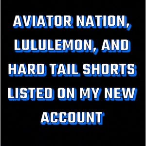 DONT WALK. RUN.MY NEW ACCOUNT. AVIATOR NATION.LULULEMON. HARD TAIL. @jade_sloane